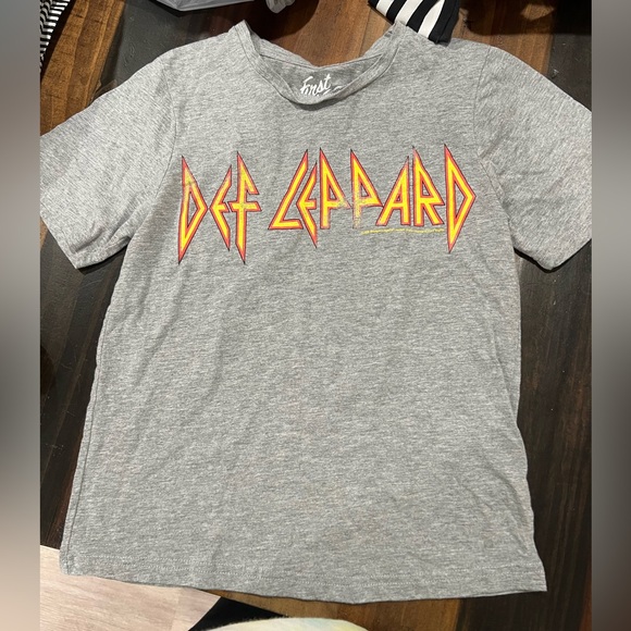 First wave boys Def Leppard T-shirt - Picture 1 of 1